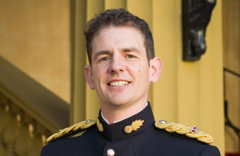 Major Josh Wray (H 04-07) appointed MBE
