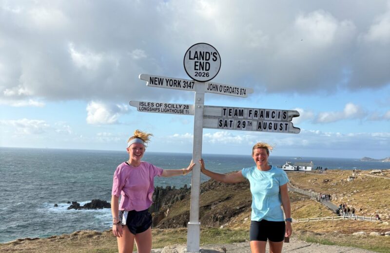 From the Wilson Run to Land’s End: OS Hannah Francis Completes this Extraordinary Challenge